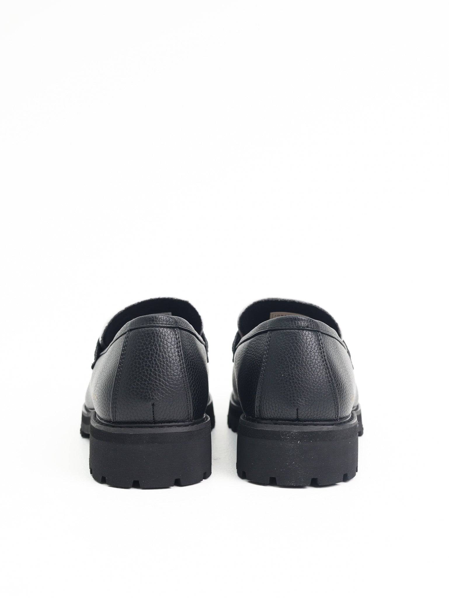 Jonathan D Shoe Penny Moc Black-White
